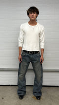 SHALE JAPANESE SELVEDGE BOOTCUT DENIM
