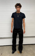 Jet Black Bootcut Selvedge