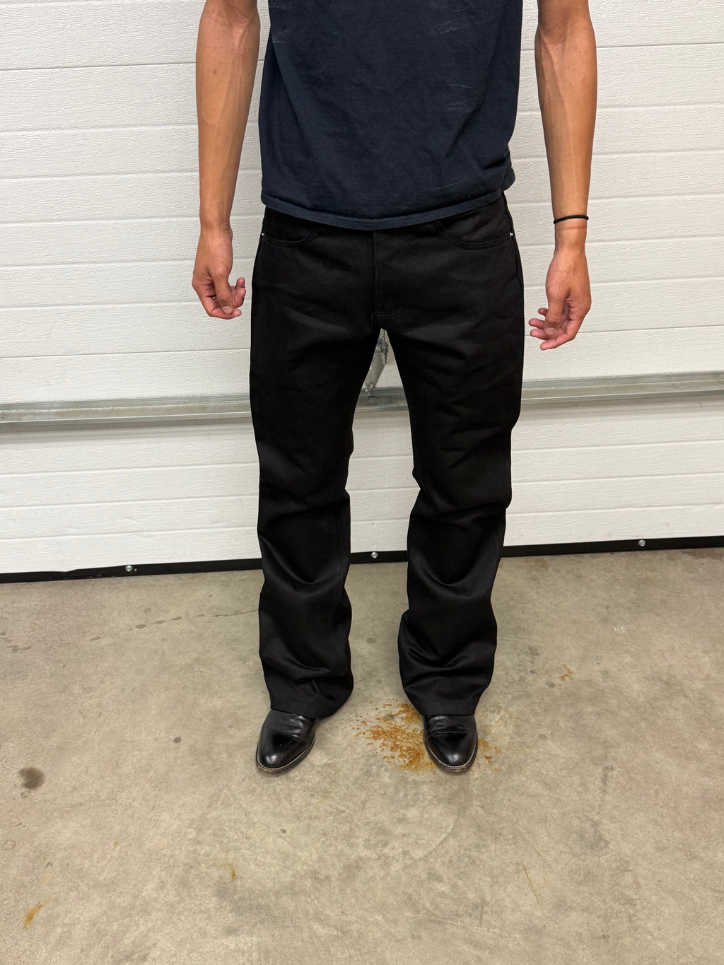 Jet Black Bootcut Selvedge