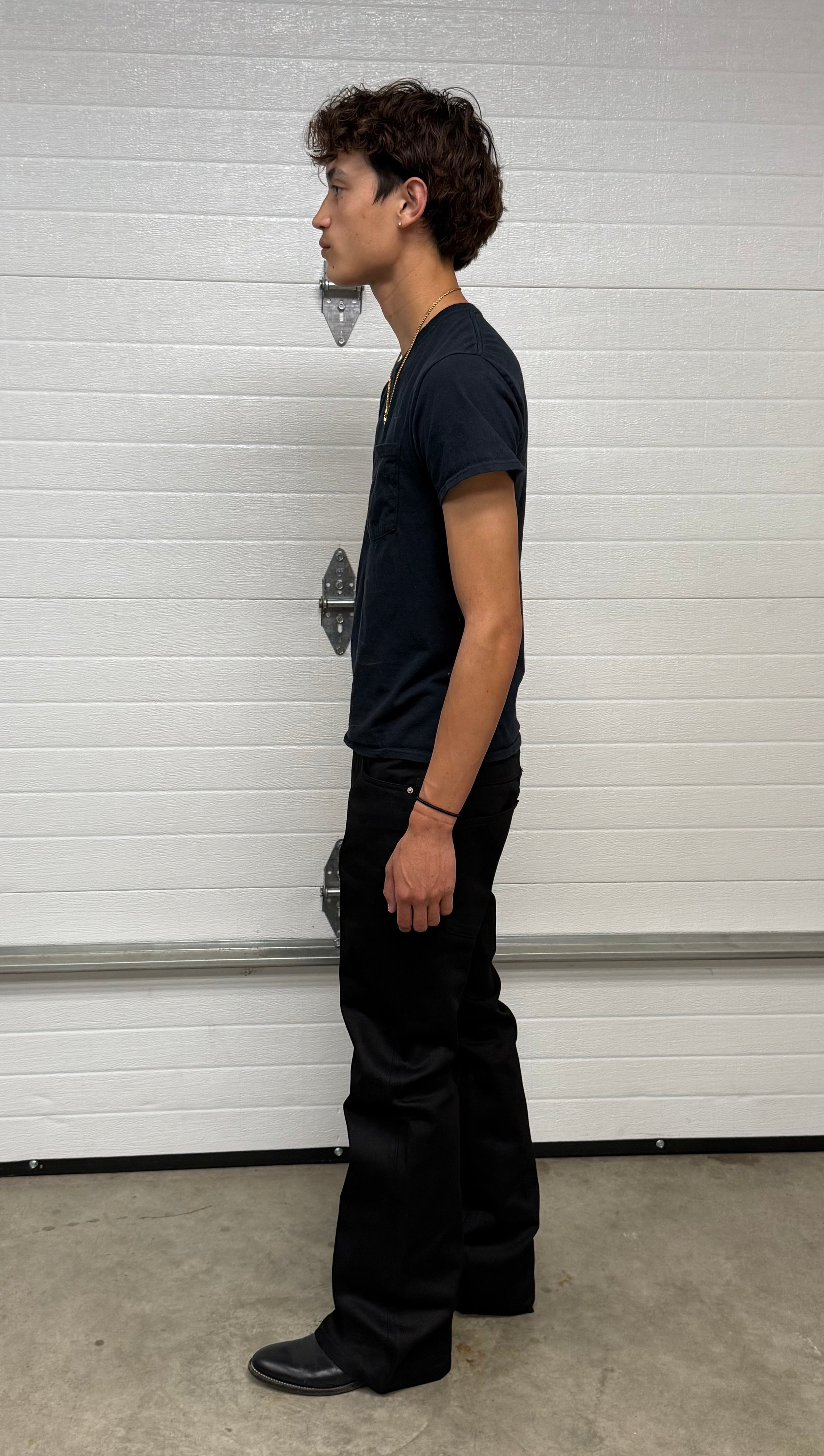 Jet Black Bootcut Selvedge – shinka.archive