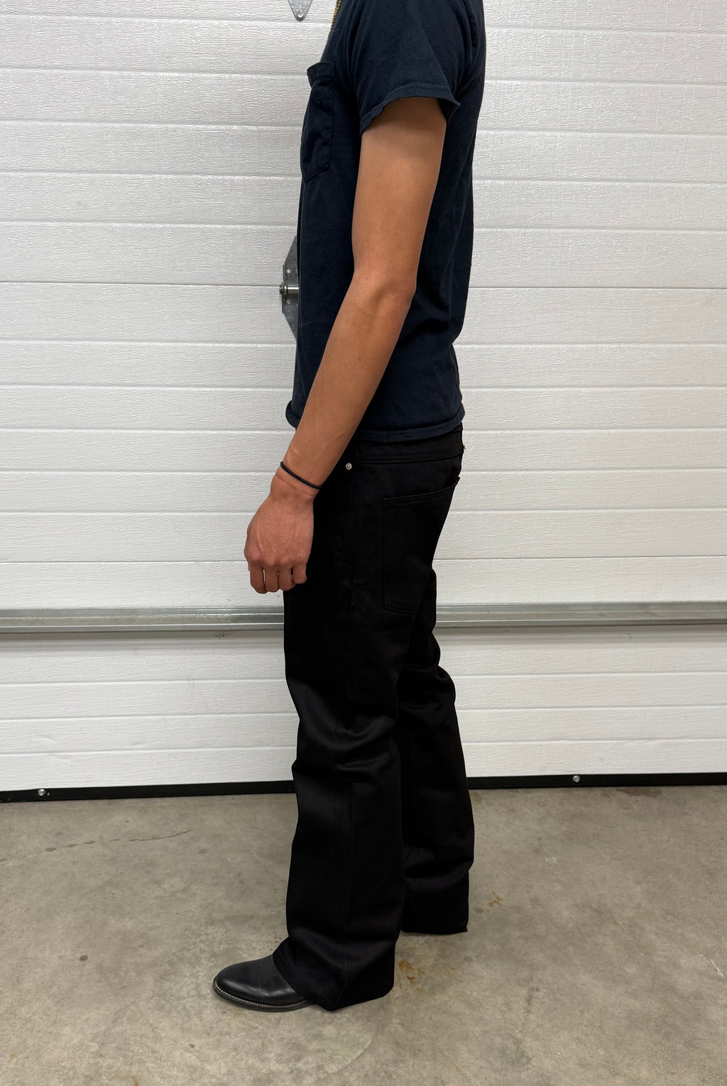 Jet Black Bootcut Selvedge