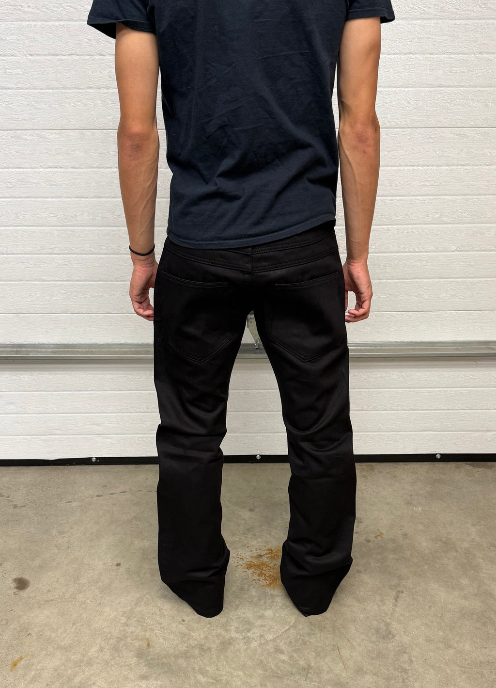 Jet Black Bootcut Selvedge