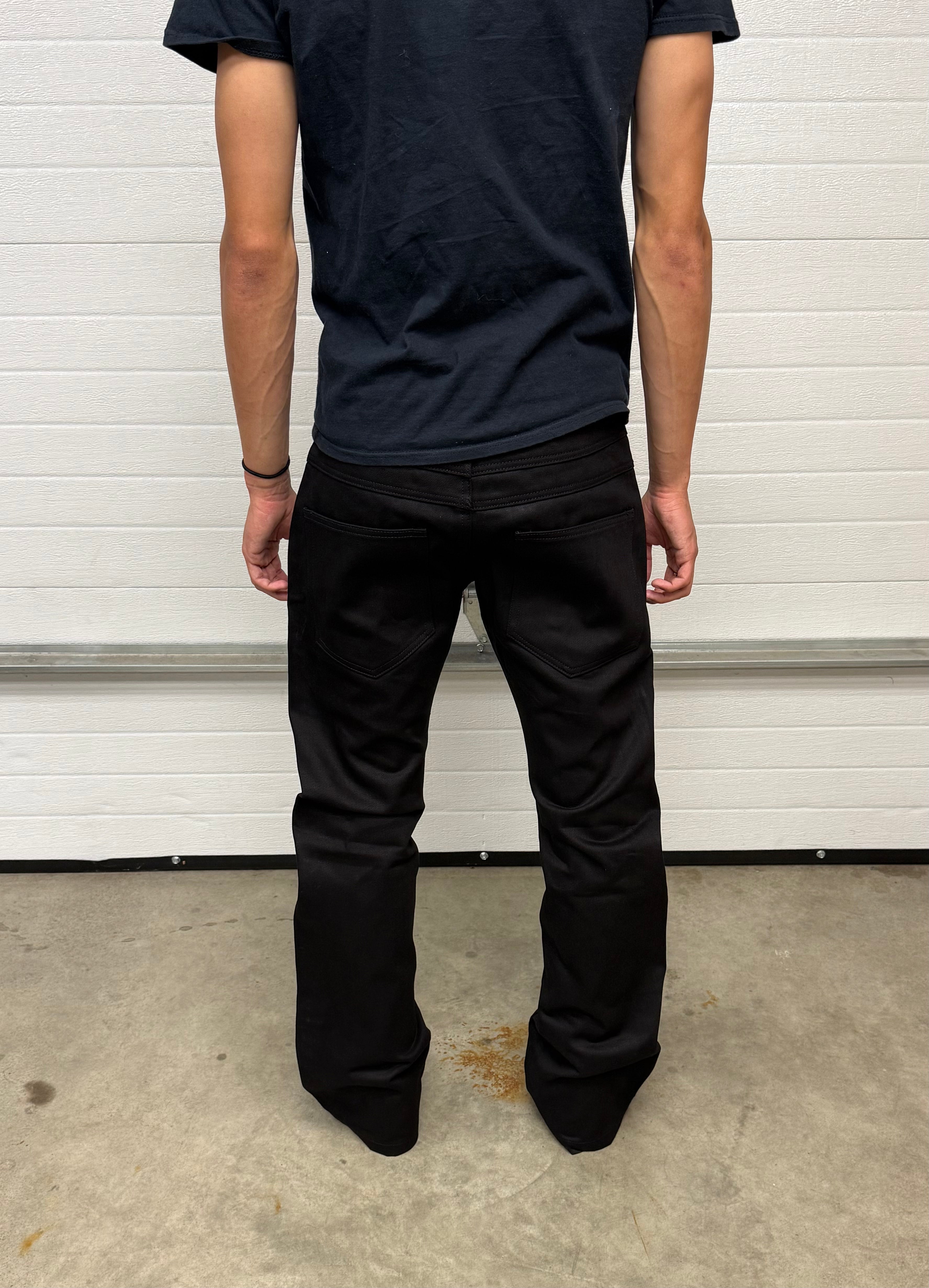 Jet Black Bootcut Selvedge