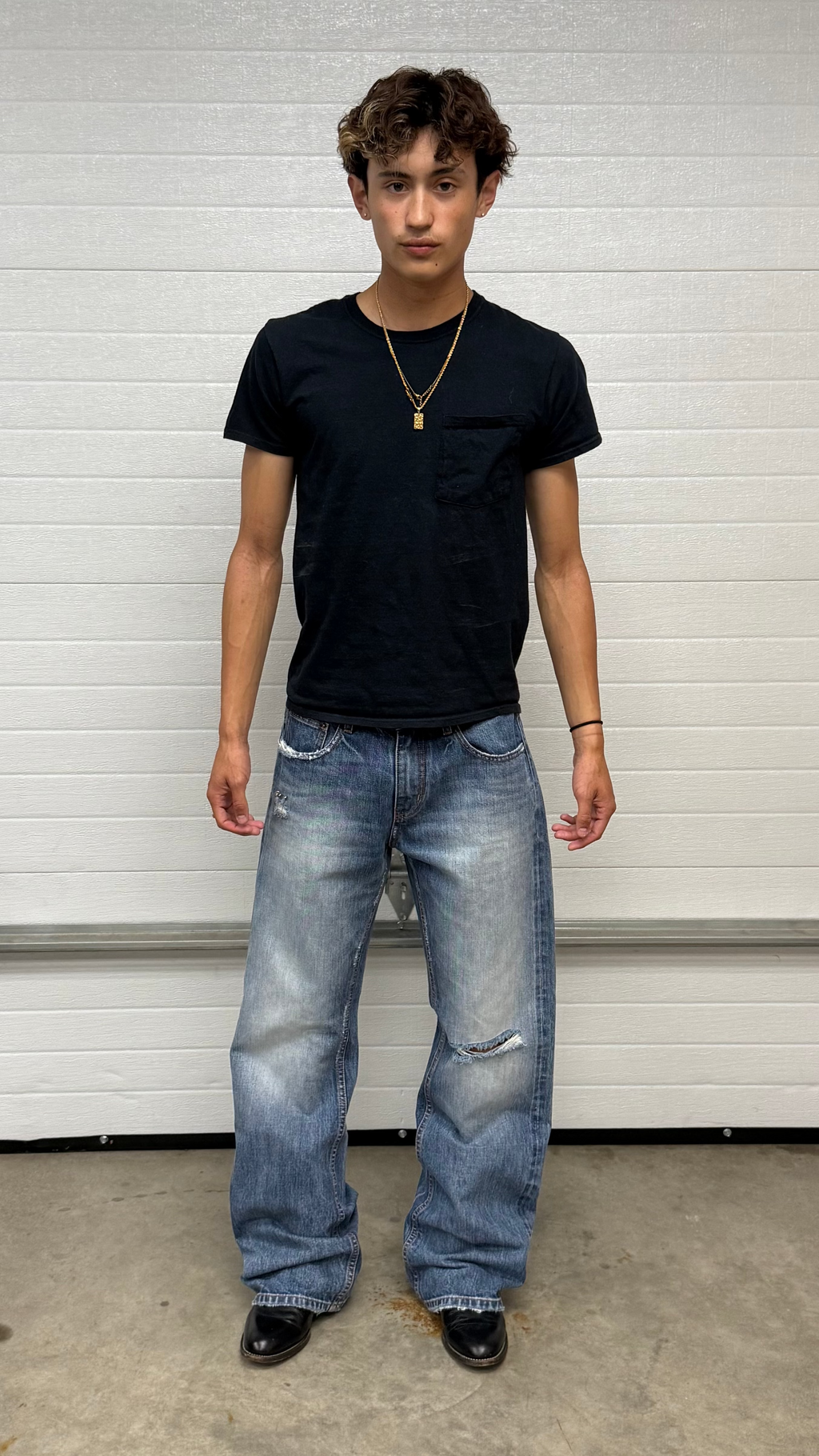 Repaired Japanese Bootcut Selvedge Denim