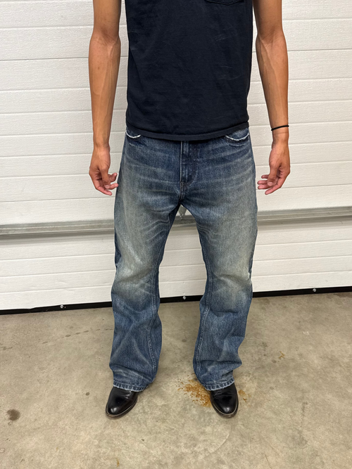 FADED JAPANESE SELVEDGE BOOTCUT DENIM