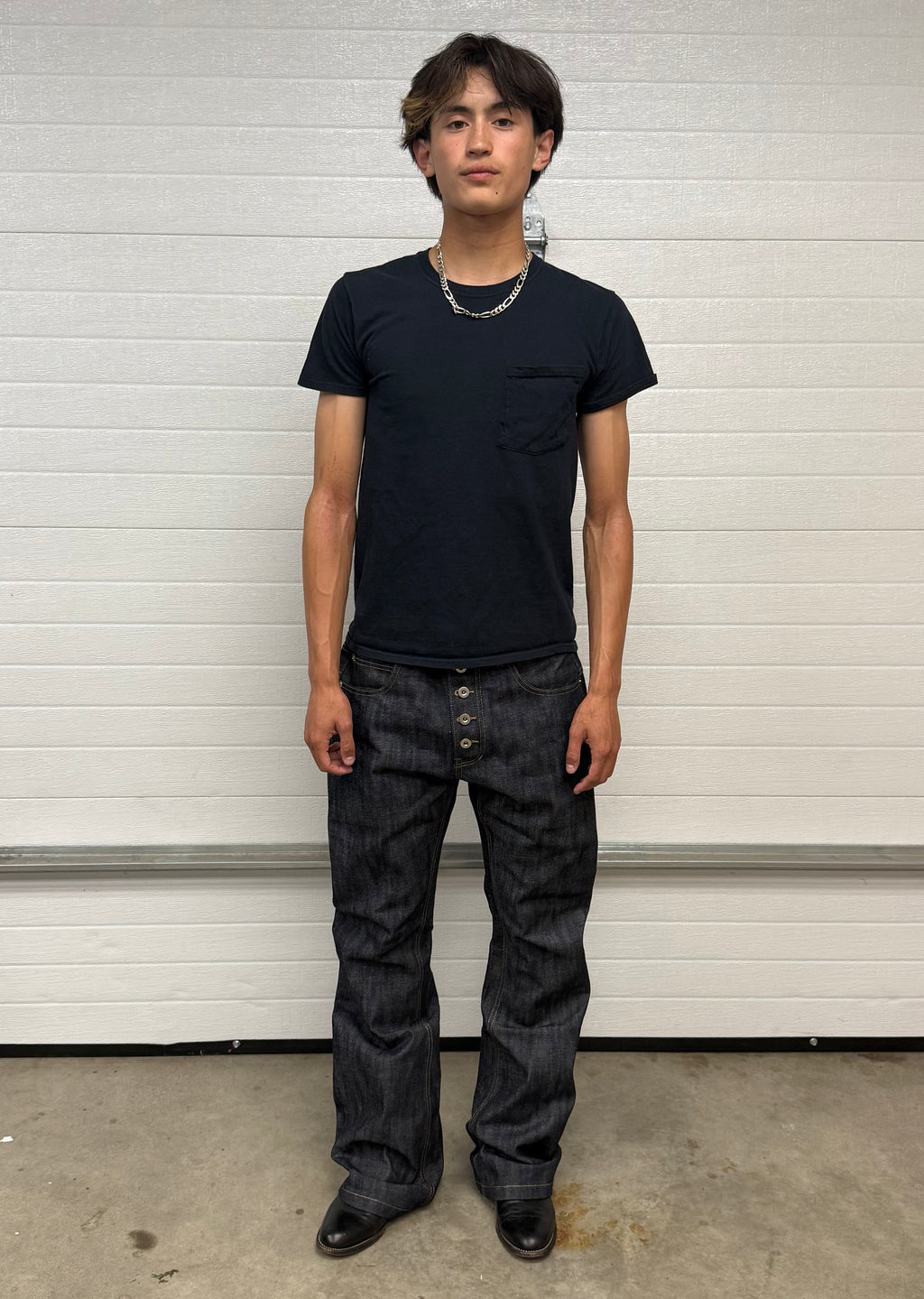indigo bootcut selvedge