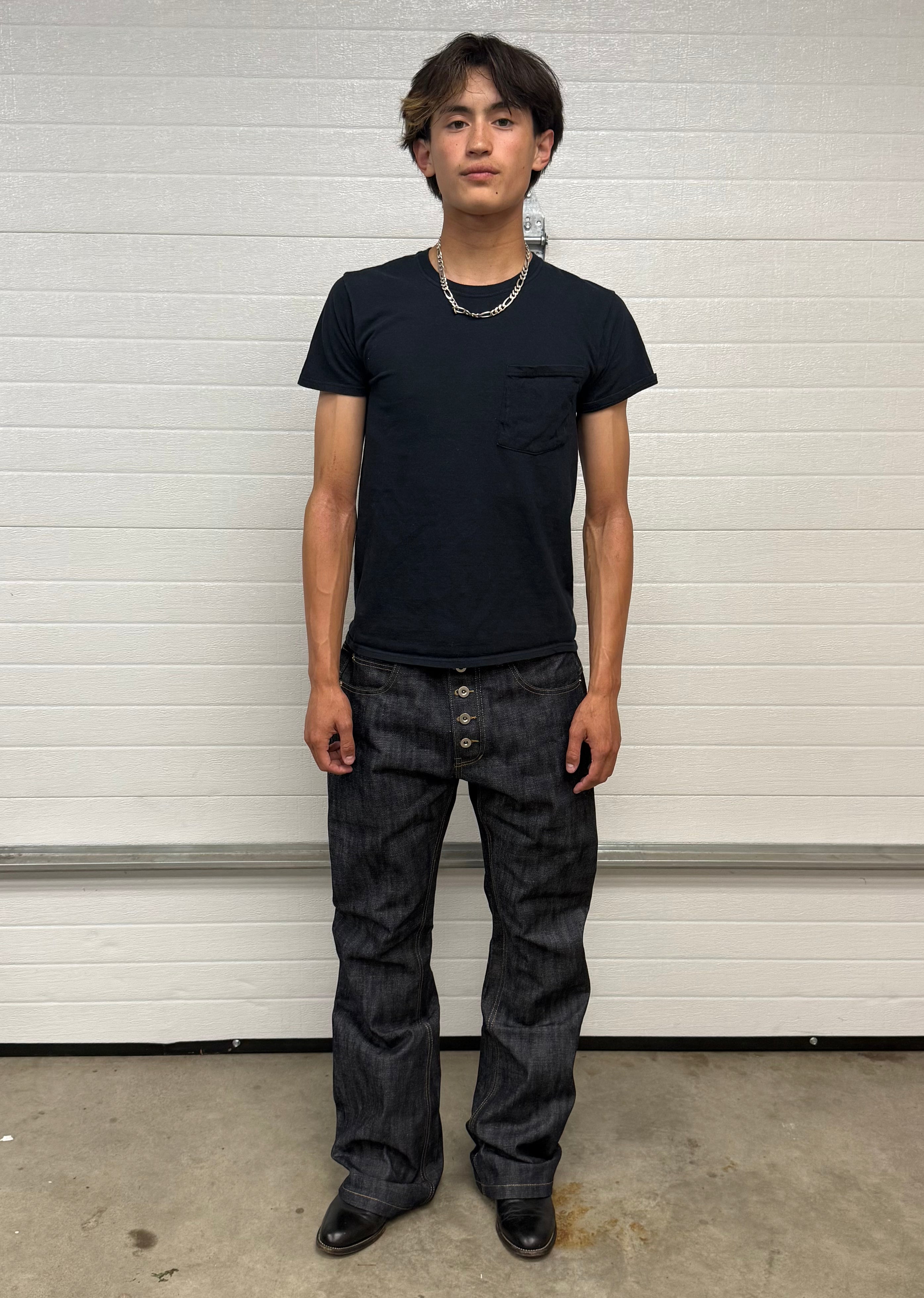 indigo bootcut selvedge