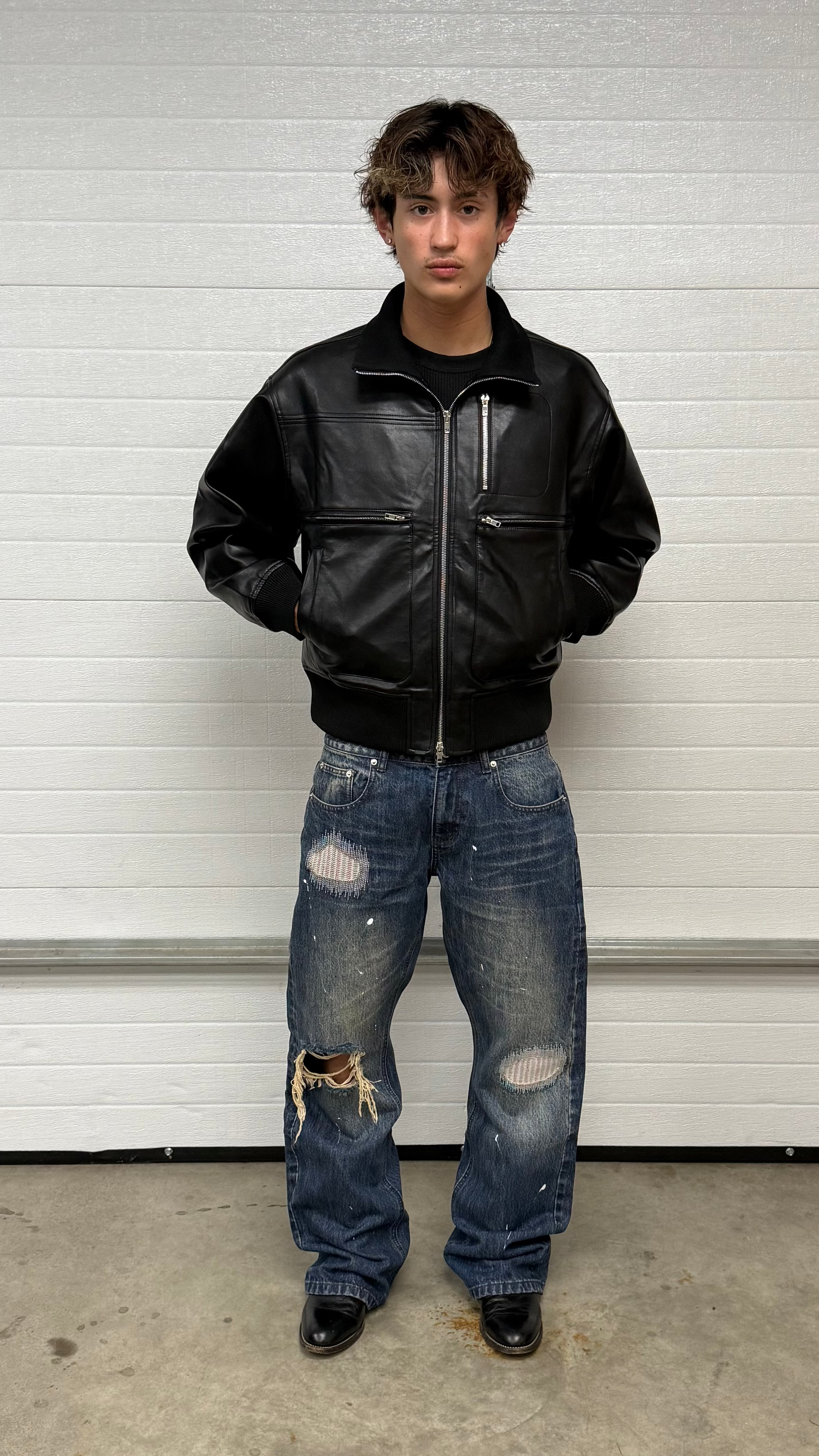 PATCHWORK JAPANESE SELVEDGE BOOTCUT DENIM