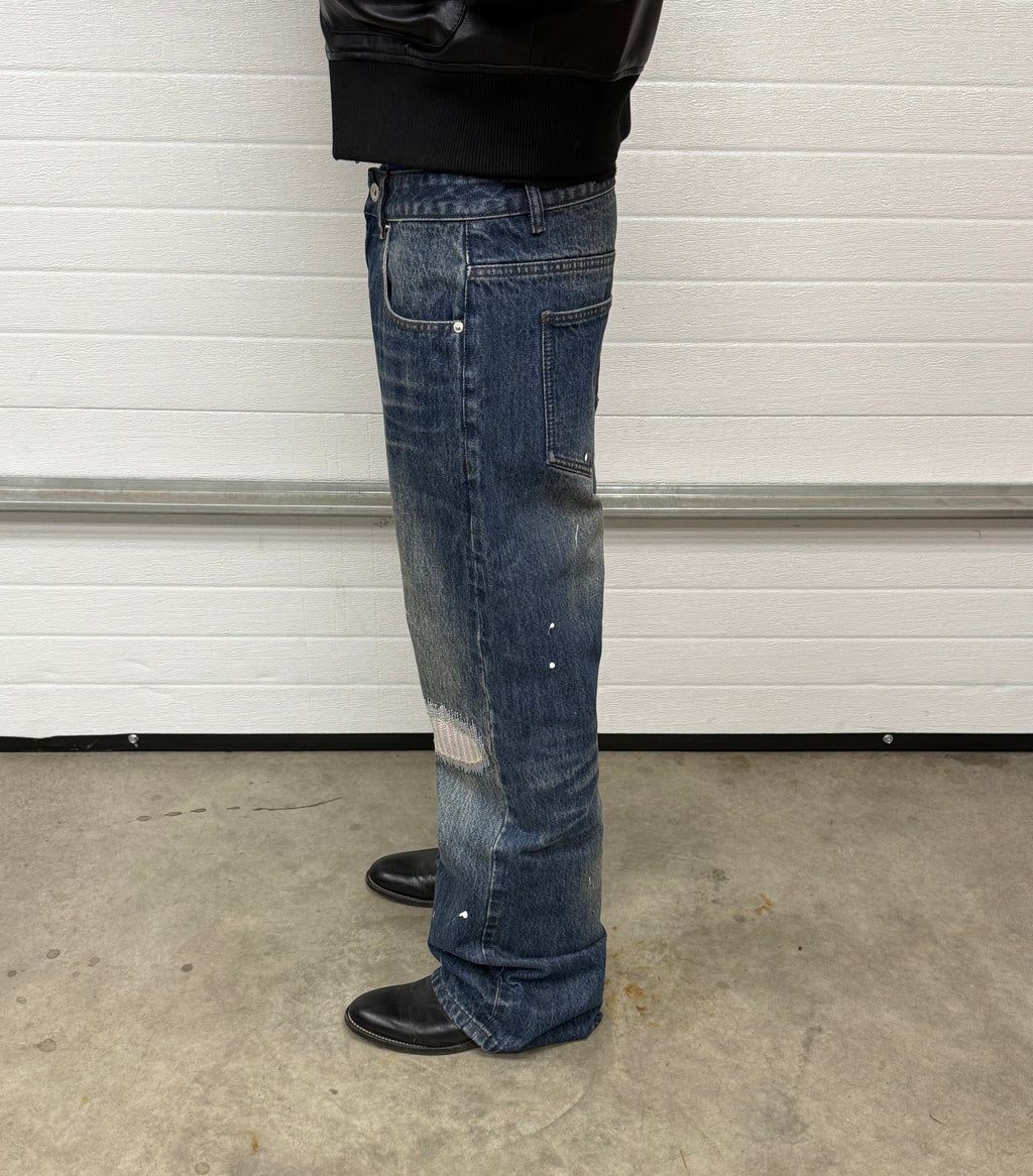 PATCHWORK JAPANESE SELVEDGE BOOTCUT DENIM