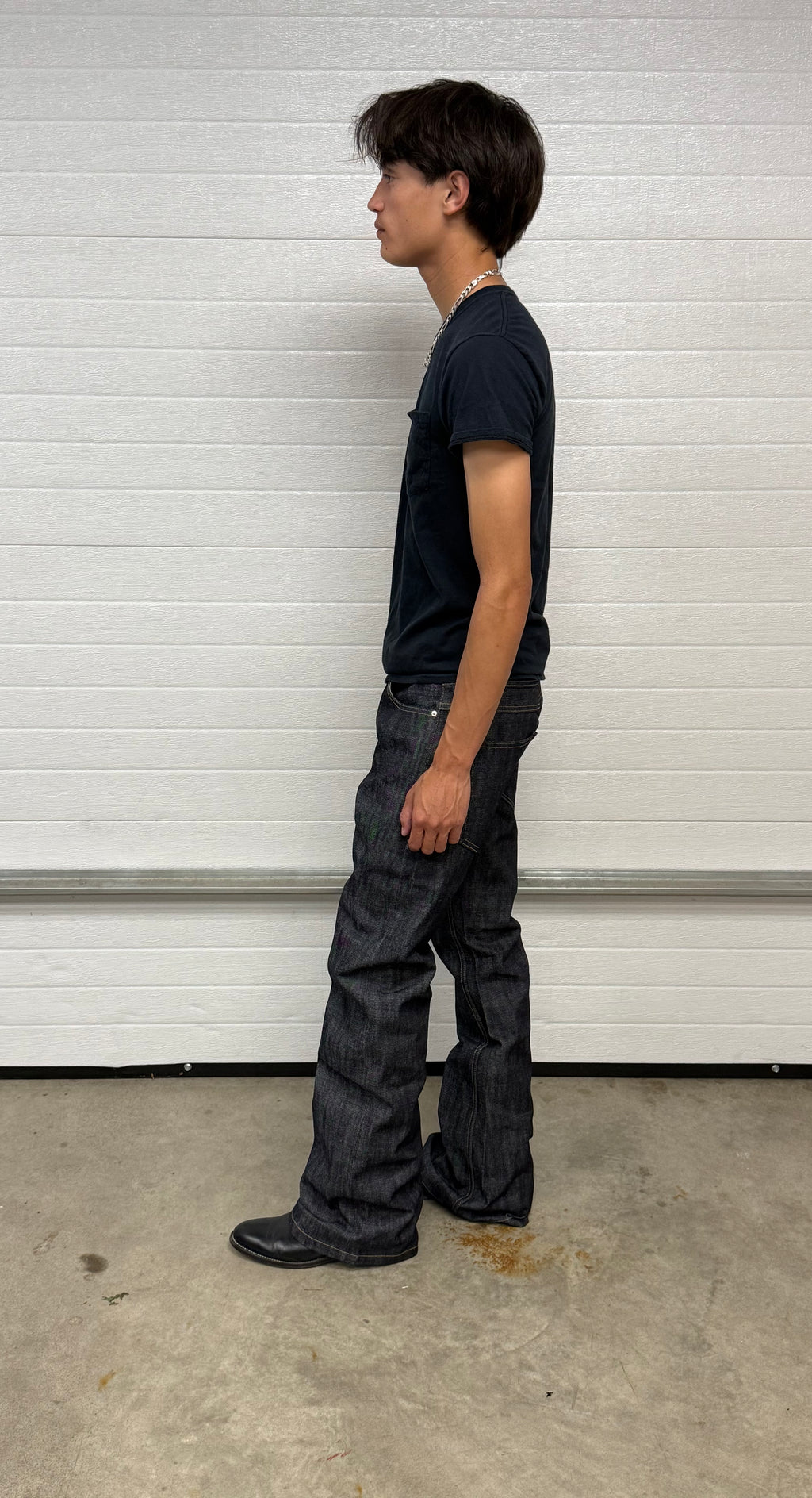 indigo bootcut selvedge