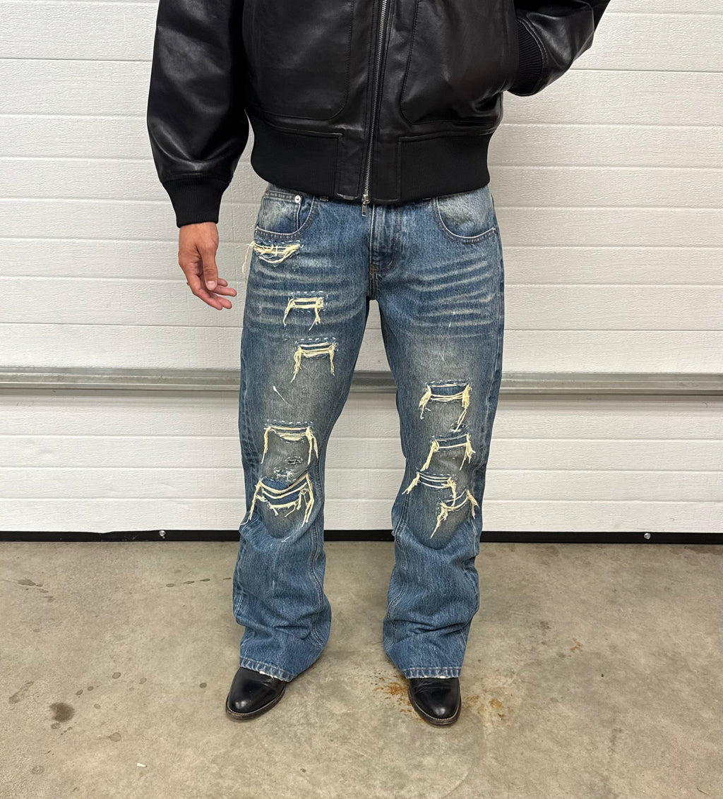 SEWN&WORN JAPANESE SELVEDGE BOOTCUT DENIM