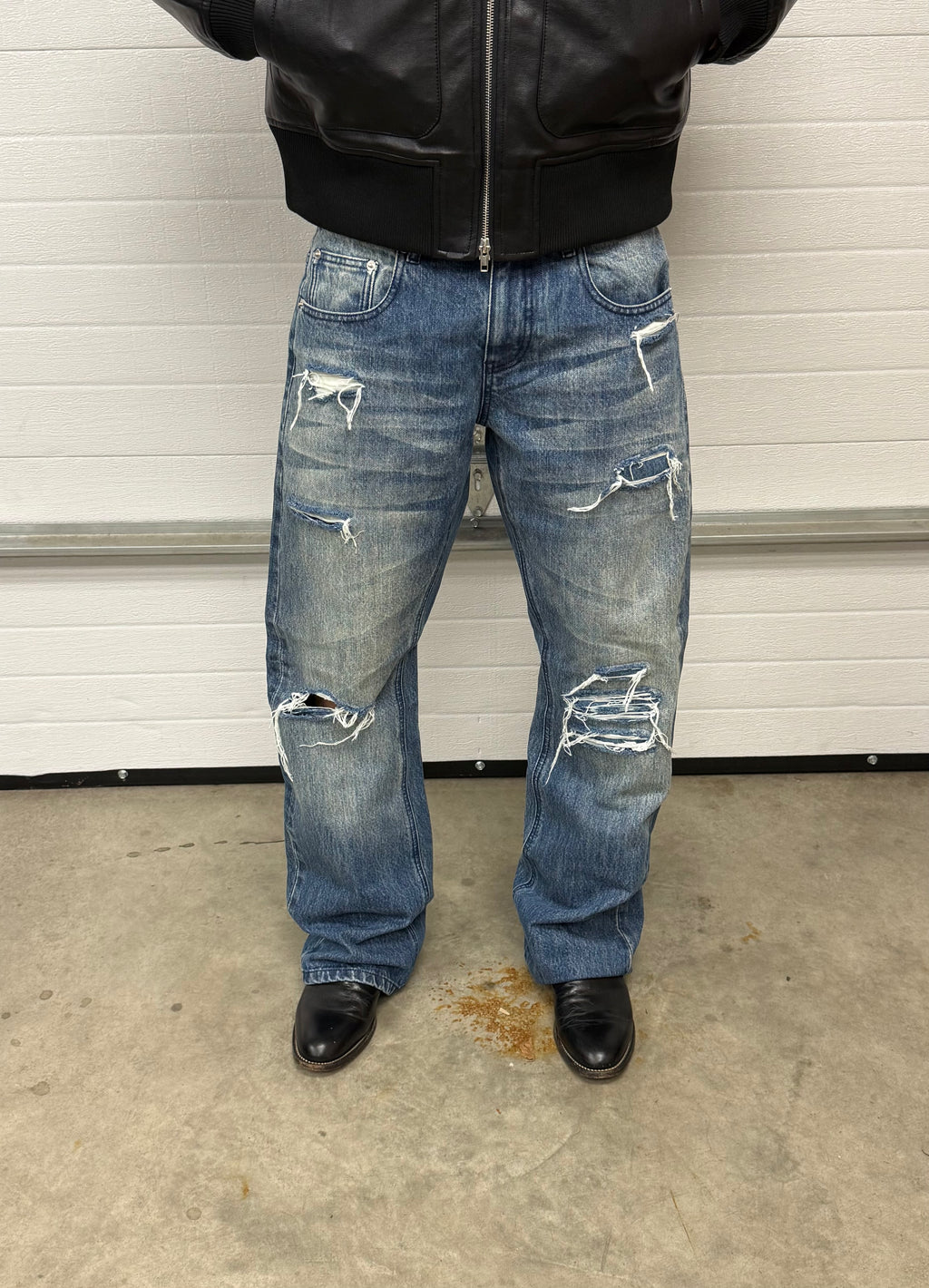 STITCHED JAPANESE SELVEDGE BOOTCUT DENIM