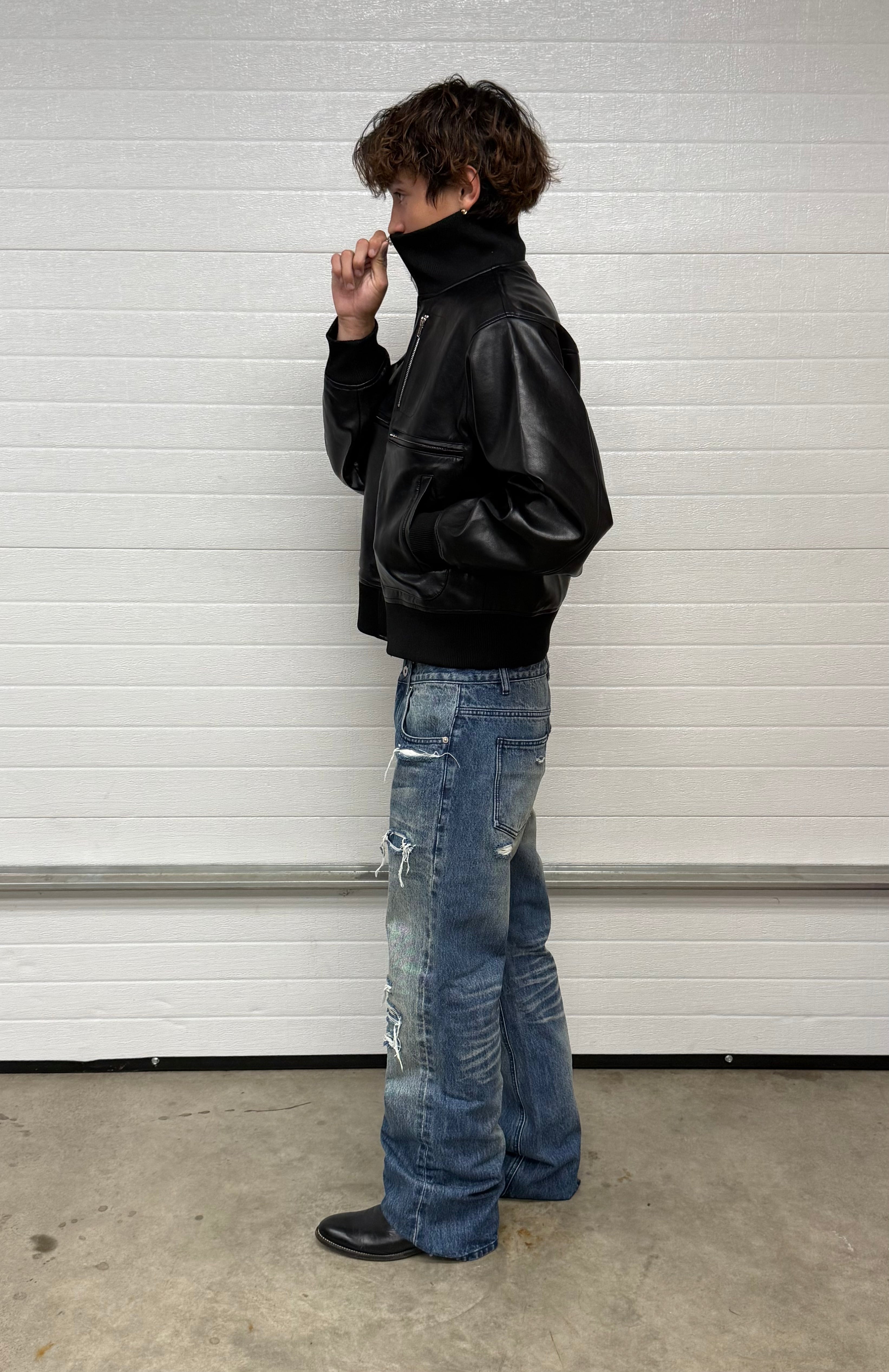STITCHED JAPANESE SELVEDGE BOOTCUT DENIM
