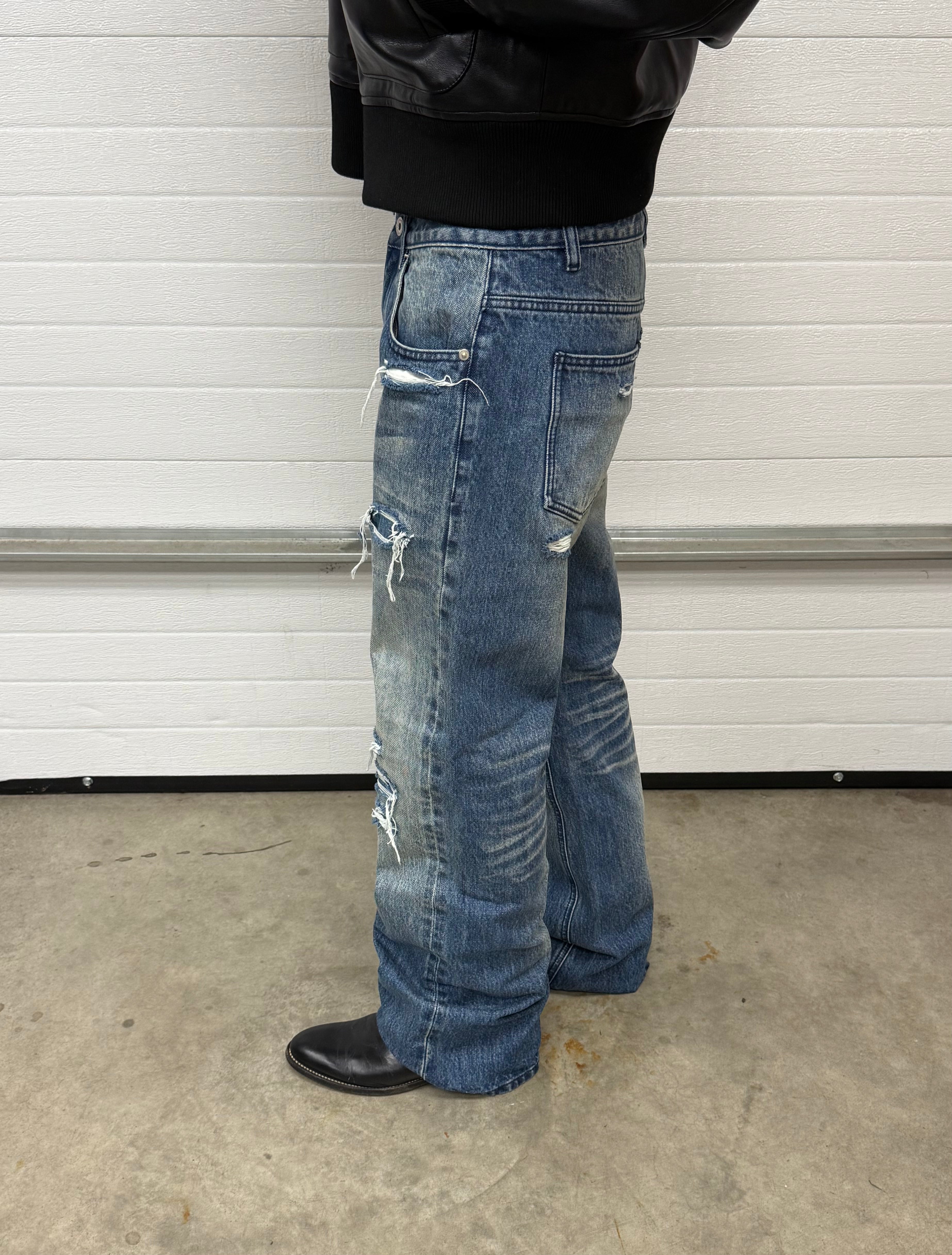 STITCHED JAPANESE SELVEDGE BOOTCUT DENIM