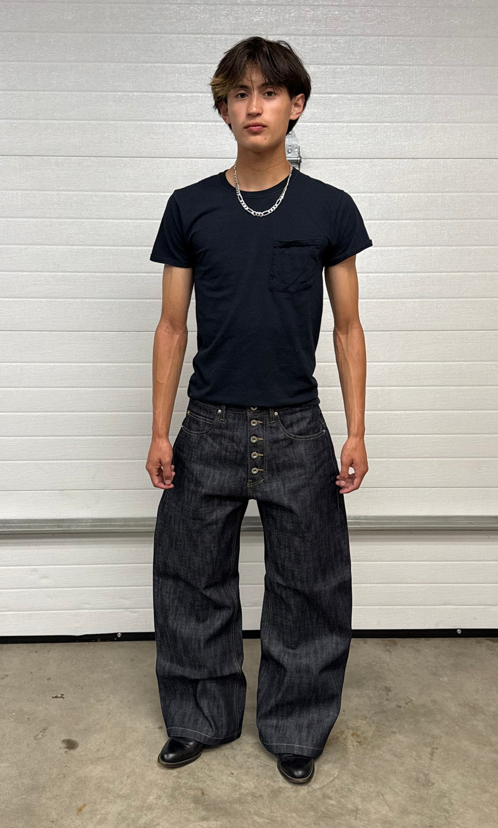 indigo straight leg selvedge