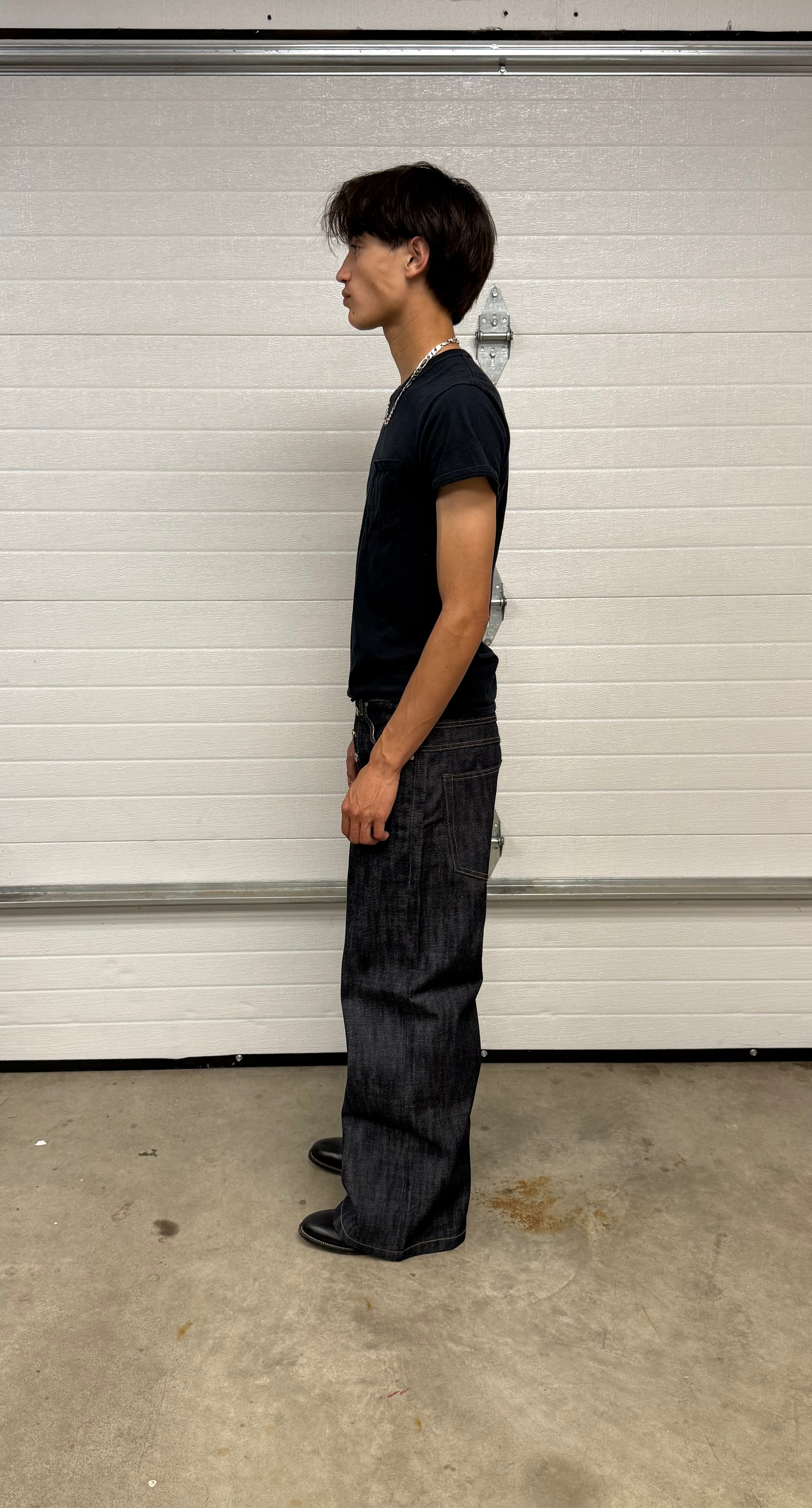 indigo straight leg selvedge
