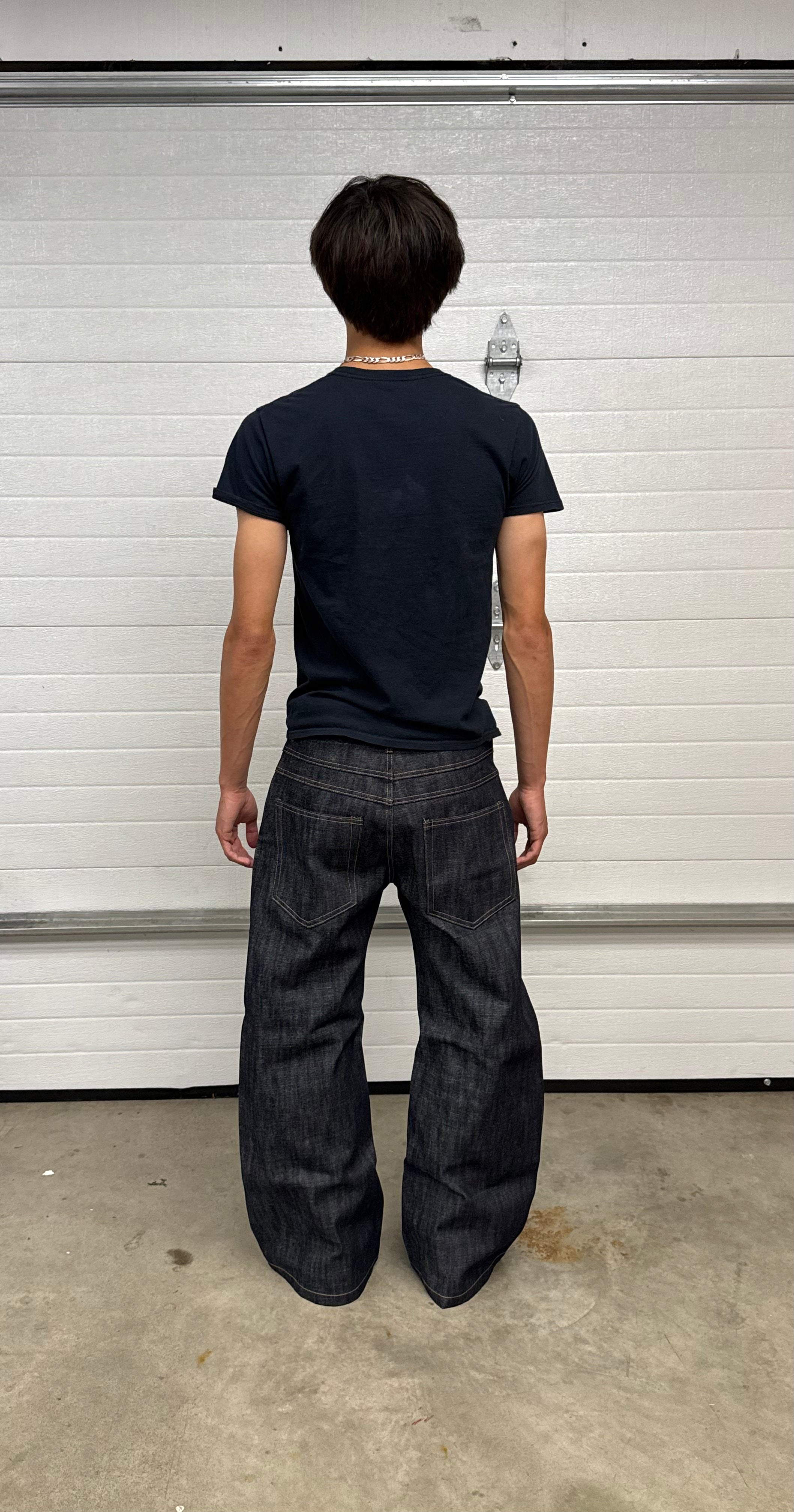 indigo straight leg selvedge