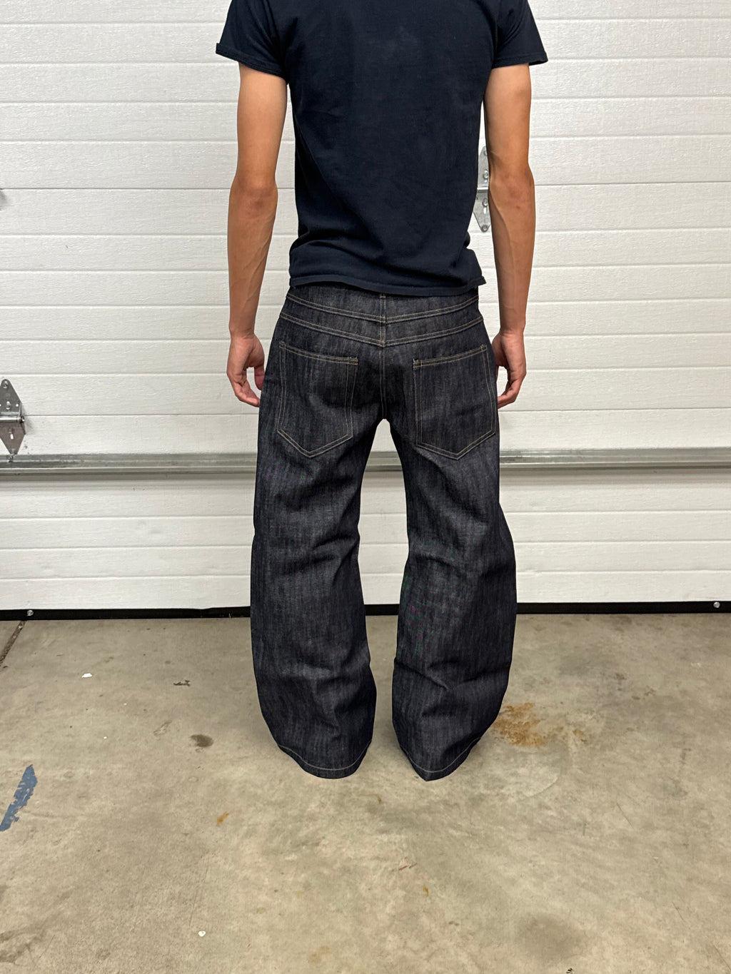 indigo straight leg selvedge