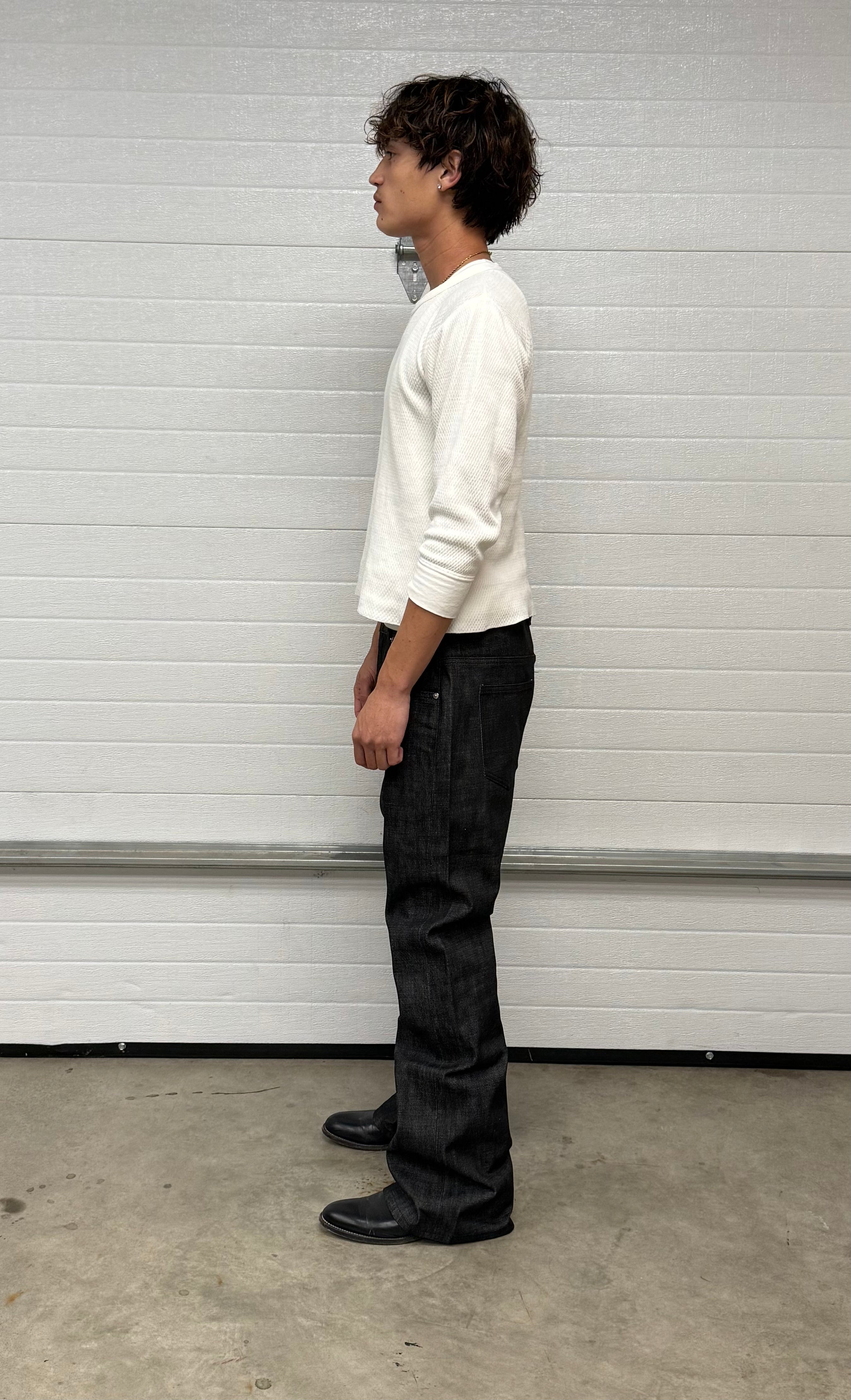 JAPANESE SELVEDGE BOOTCUT DENIM CHARCOAL