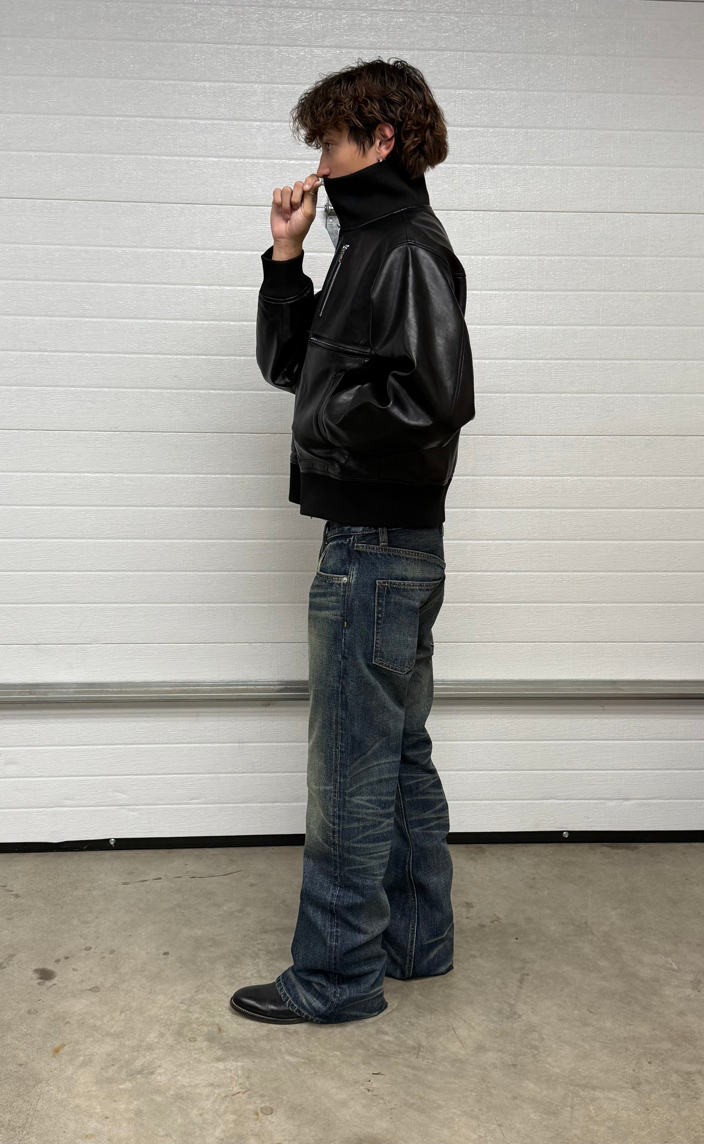 STONE JAPANESE SELVEDGE BOOTCUT DENIM