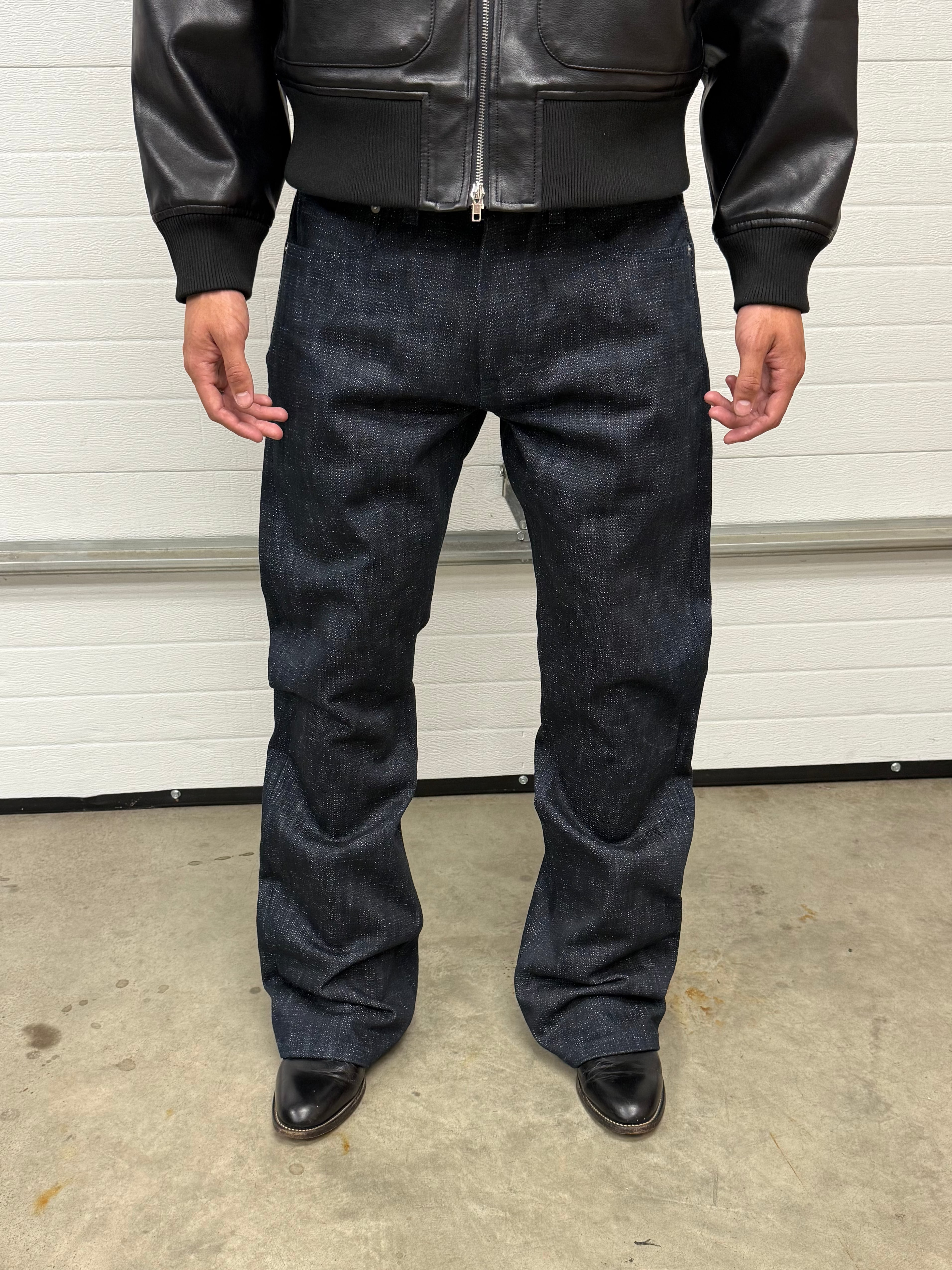 JAPANESE SLUB SELVEDGE BOOTCUT DENIM DARK INDIGO