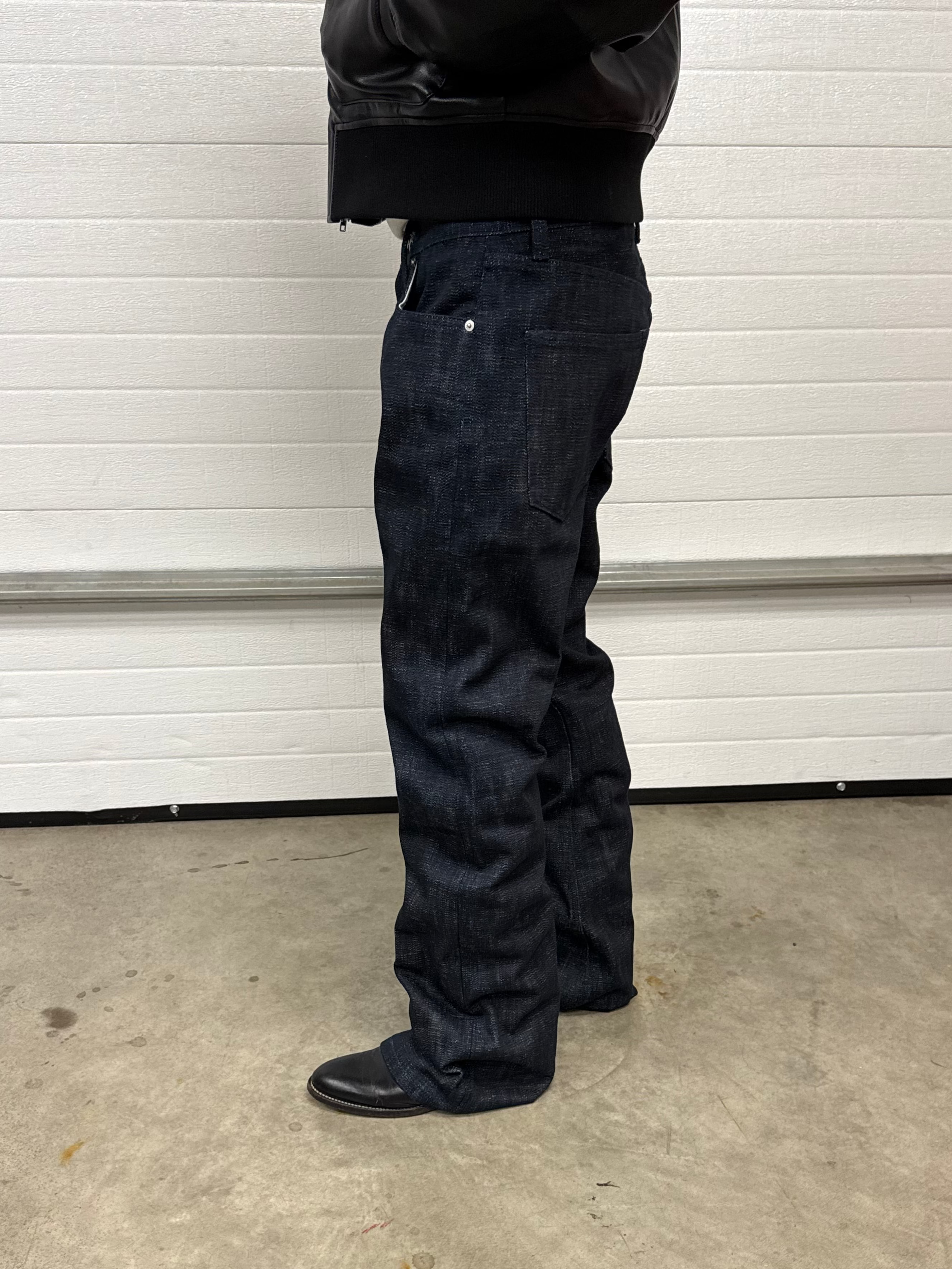 JAPANESE SLUB SELVEDGE BOOTCUT DENIM DARK INDIGO