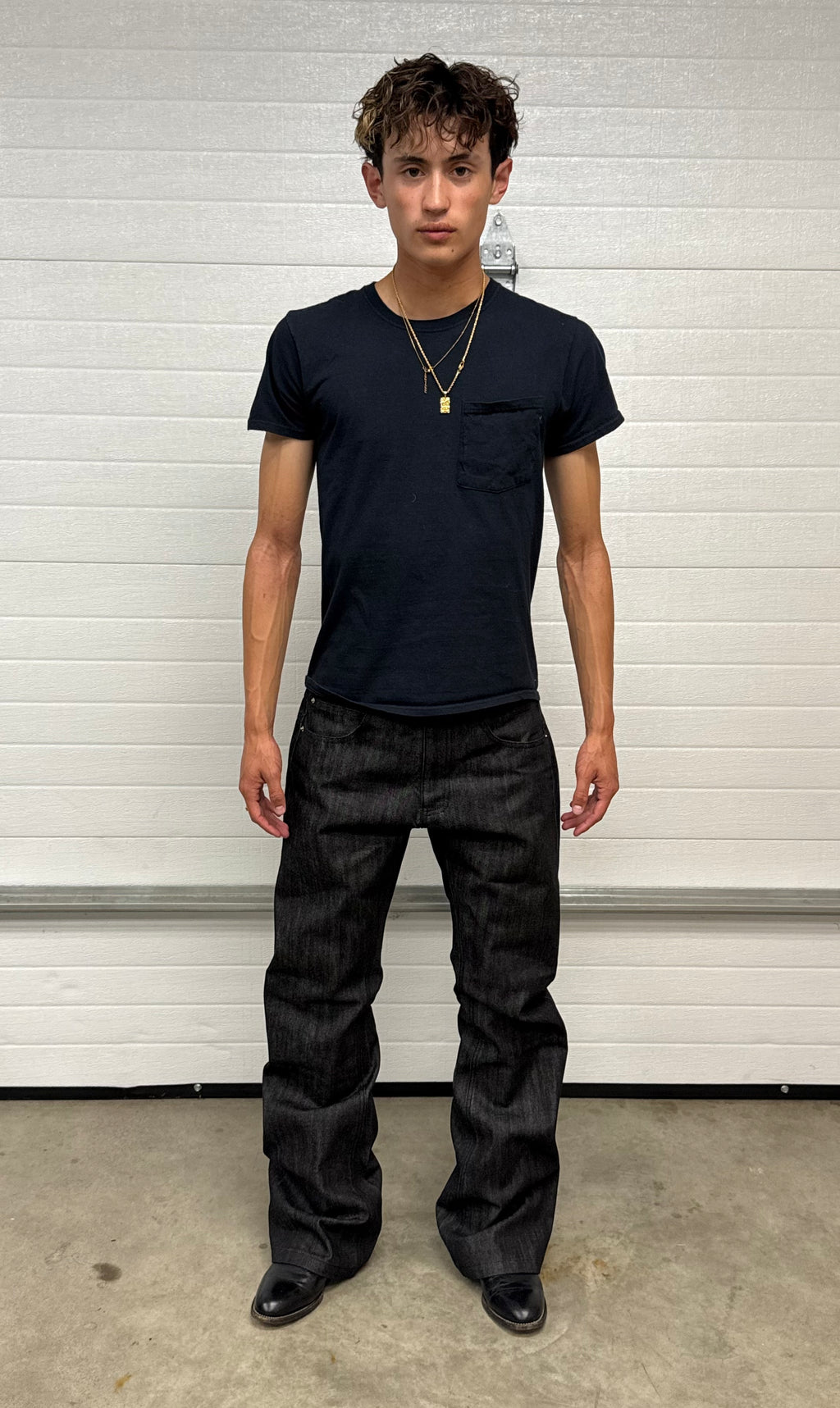 Dark Grey Bootcut Selvedge