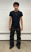 Dark Grey Bootcut Selvedge