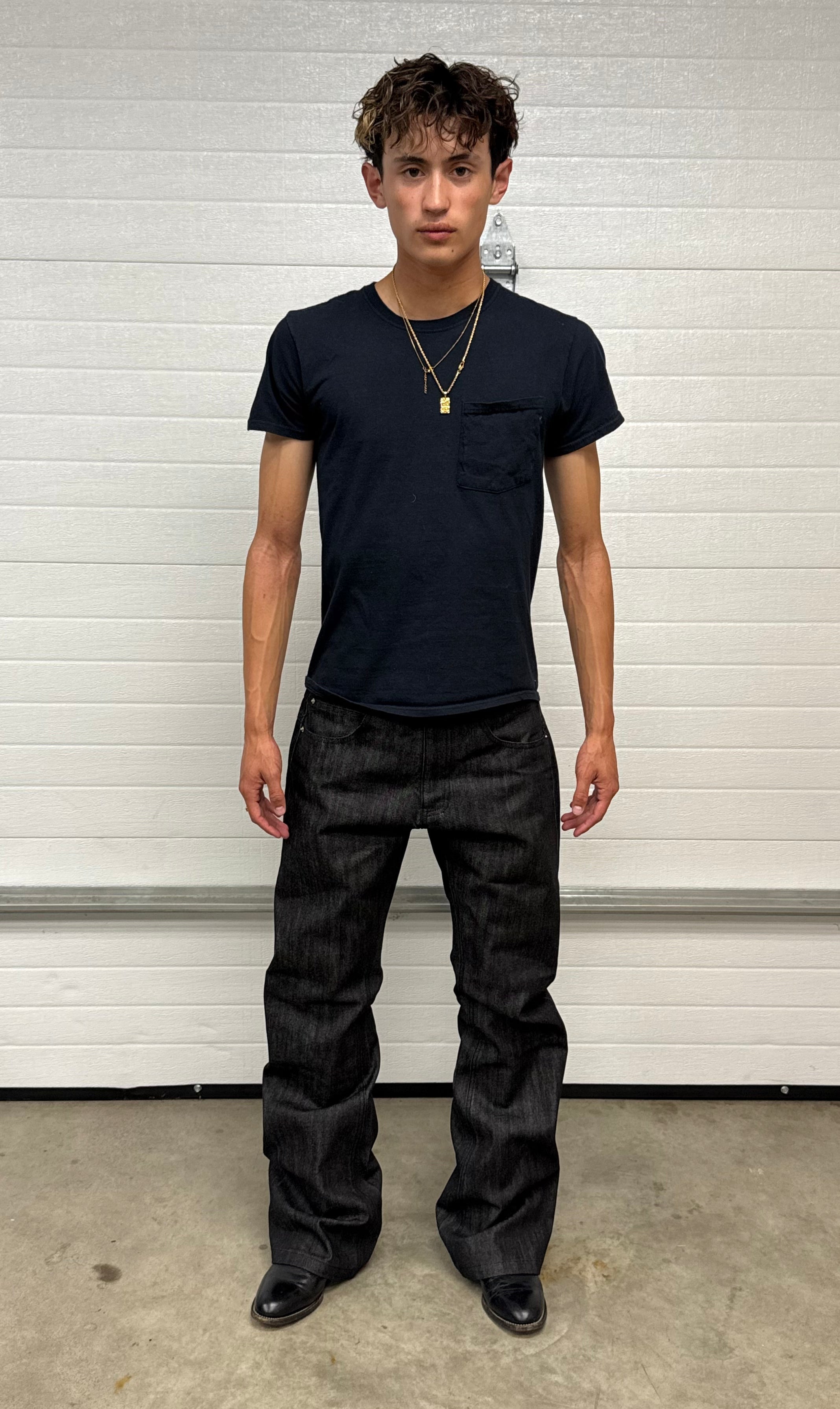 Dark Grey Bootcut Selvedge