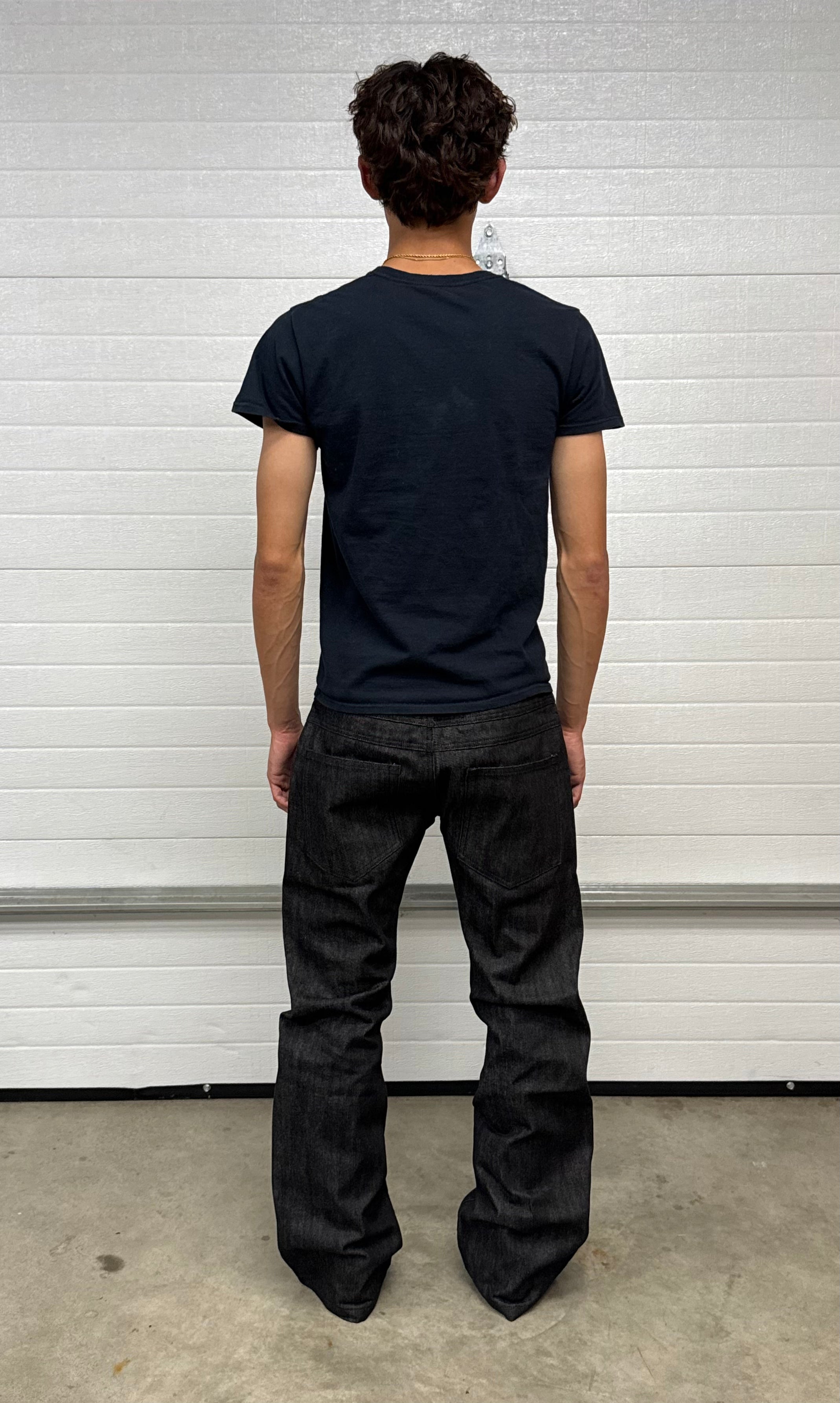 Dark Grey Bootcut Selvedge